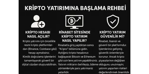 Rinabet Kripto Yatirim Nasil Yapilir?
